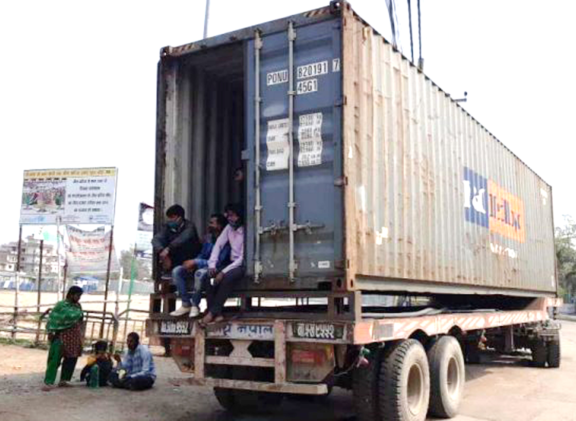 52-locked-in-container-for-disobeying-lockdown