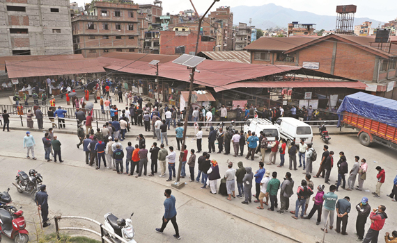 covid-19-tests-conducted-at-kalimati-fruits-and-vegetable-market-area