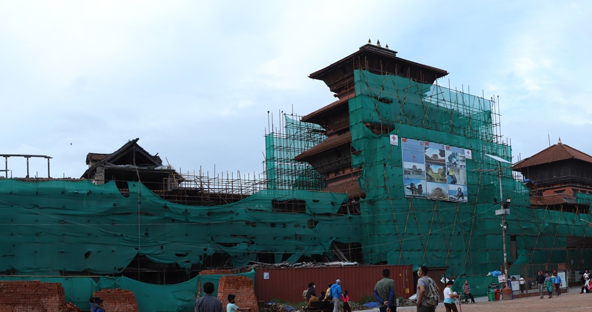 reconstruction-work-on-basantapur-palace-halted