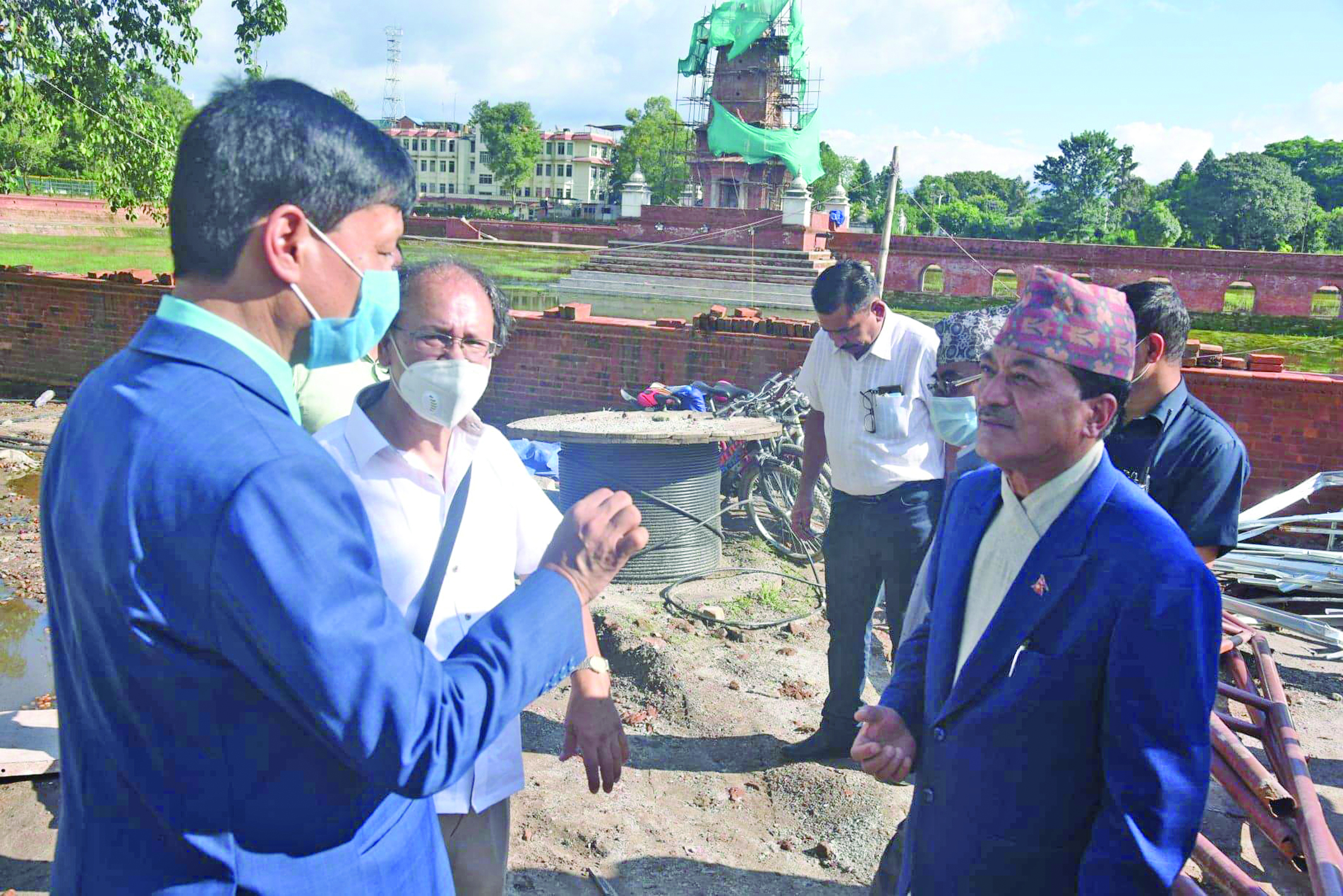 reconstruction-of-ranipokhari-in-final-stage