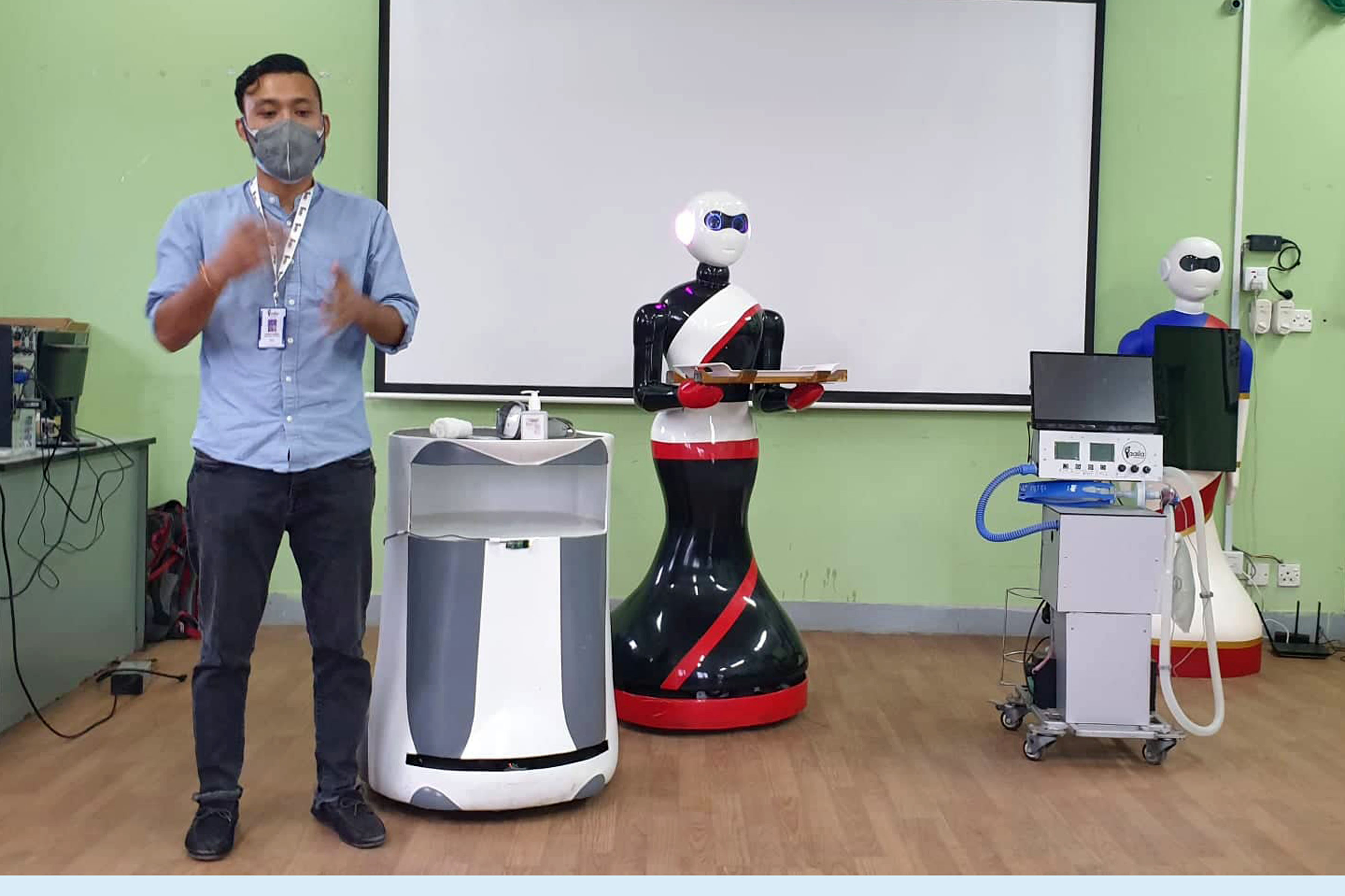 madhyapurthimi-municipality-to-mobilise-robots-in-treatment-of-coronavirus-infected