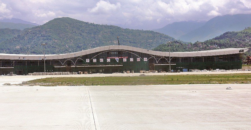 pokhara-int-airport-attains-64-per-cent-of-construction-work-progress