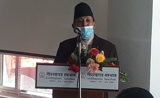 gorkhapatra-corporation-needs-to-be-moved-forward-with-a-new-vision-minister-gurung