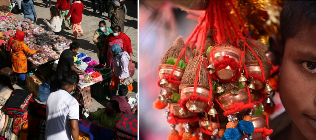 hustle-and-bustle-to-buy-bhai-masala-for-tihar-photo-feature