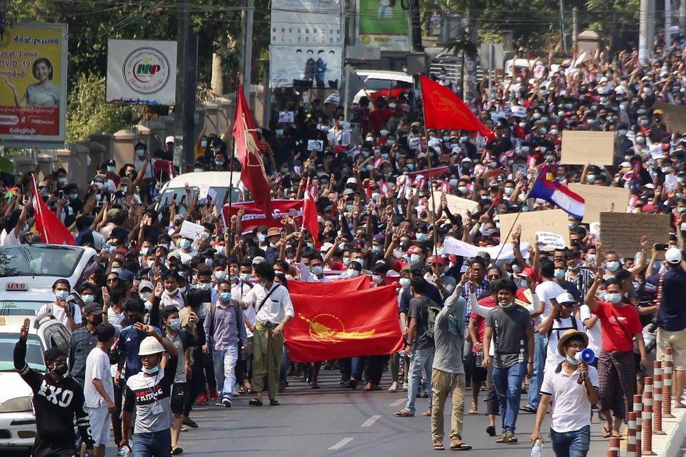 internet-access-restored-as-myanmar-coup-protests-grow