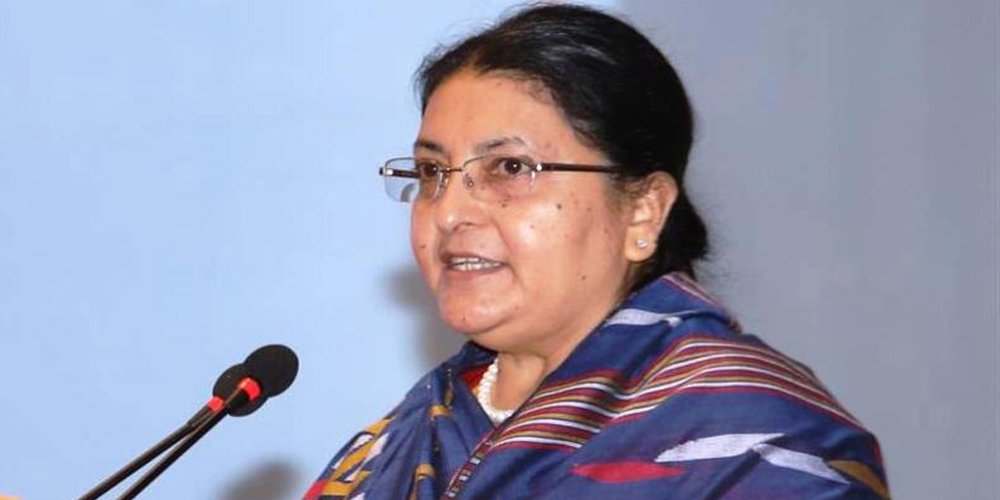 president-bhandari-flying-to-bangladesh-by-nepal-airlines-tomorrow