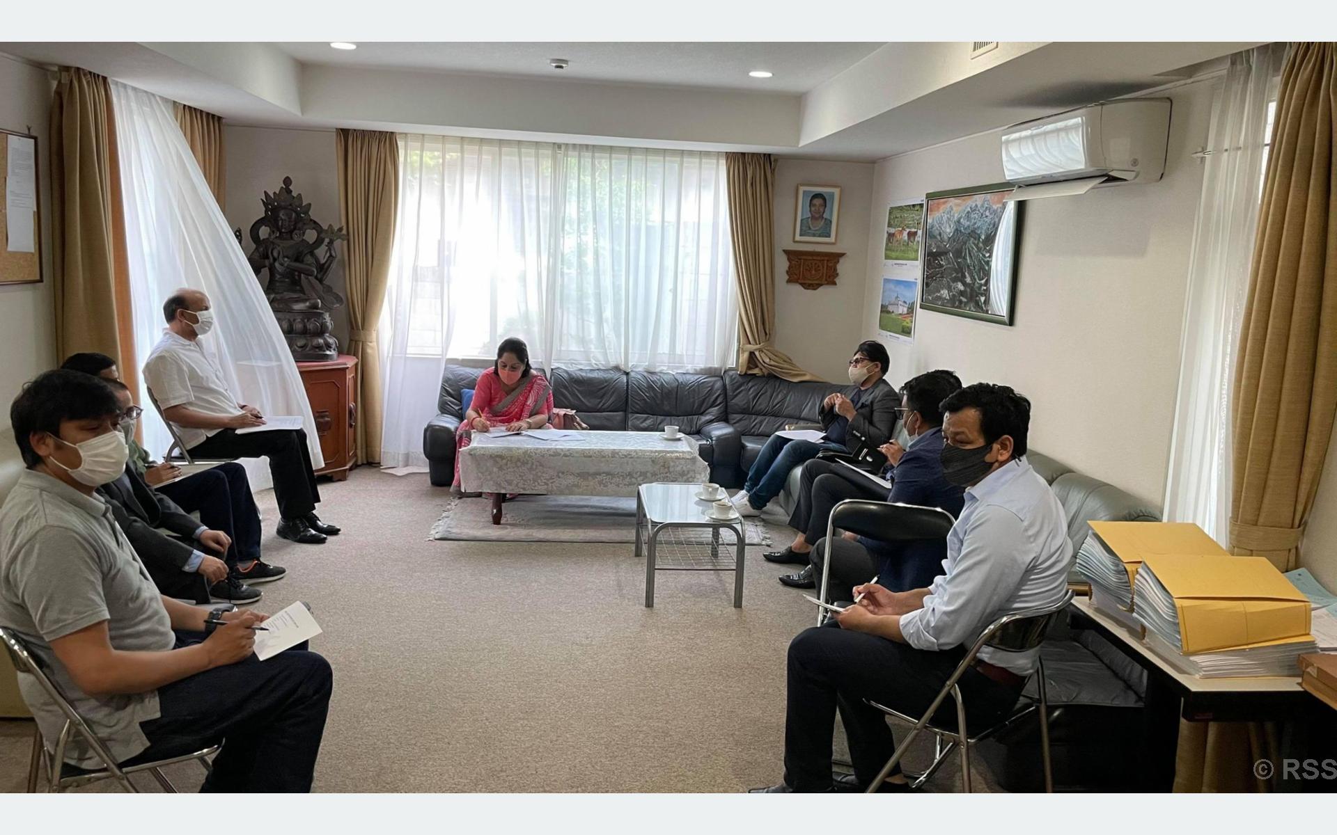 nepali-embassy-in-japan-forms-covid-19-response-committee