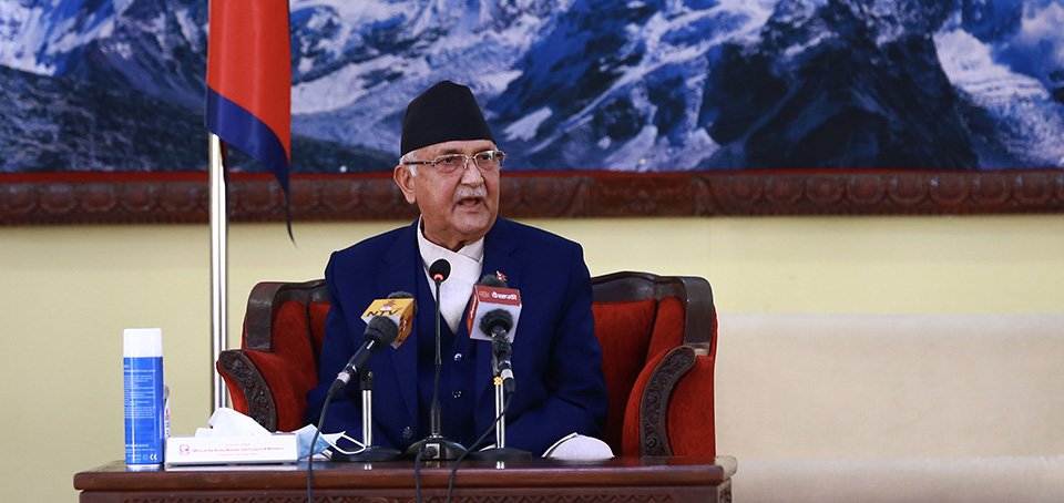 pm-oli-clarifies-he-opted-for-new-process-for-lack-of-time-for-trust-vote