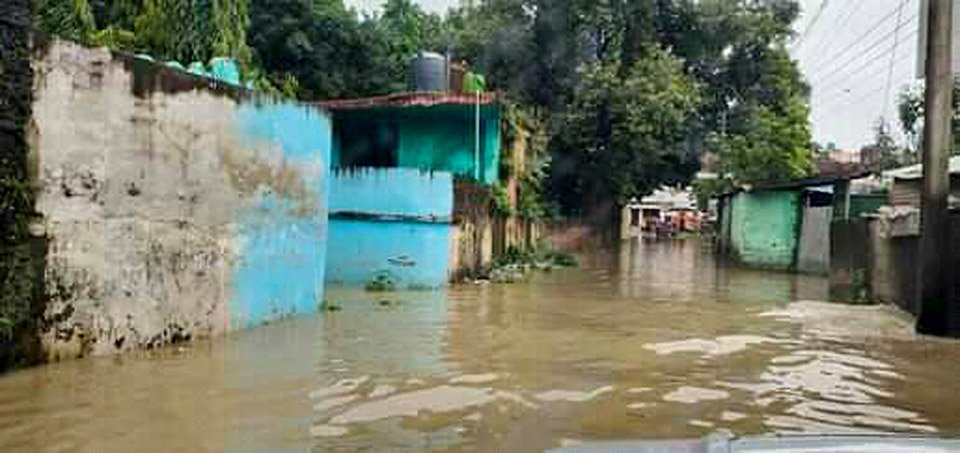 many-villages-in-parsa-inundated-overflown-stream-causes-waterlogging-in-birjung