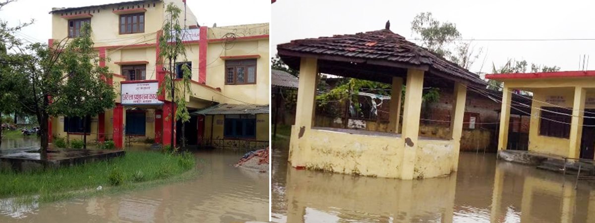 dao-office-police-posts-in-malangwa-of-sarlahi-inundated