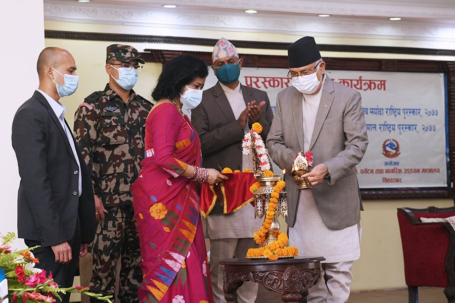 pm-oli-presents-different-national-and-provincial-talent-awards