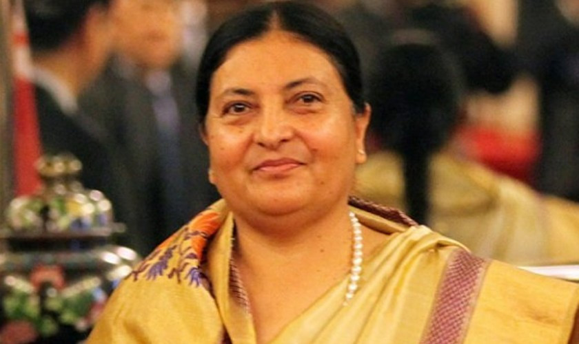 president-bhandari-undergoes-regular-health-checkup