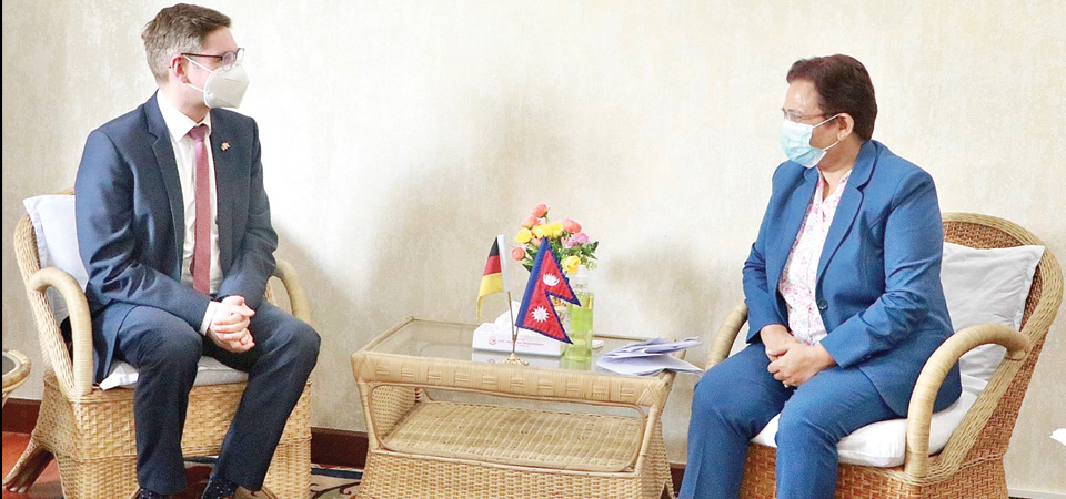 german-support-will-be-utilised-minister-bhusal