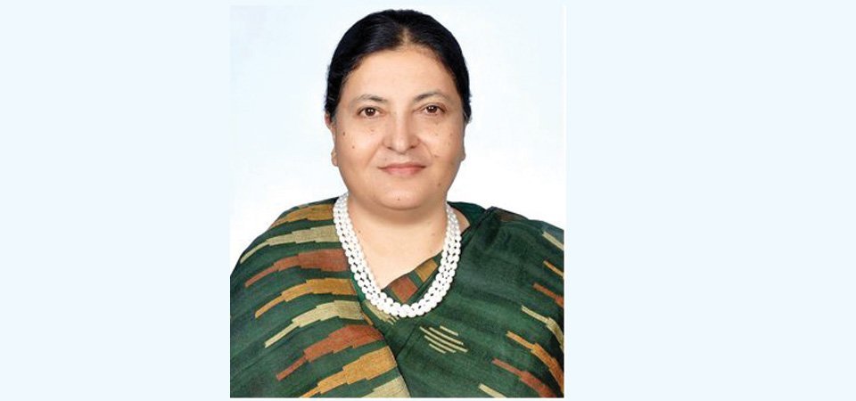 president-bhandari-to-arrive-in-manang-today