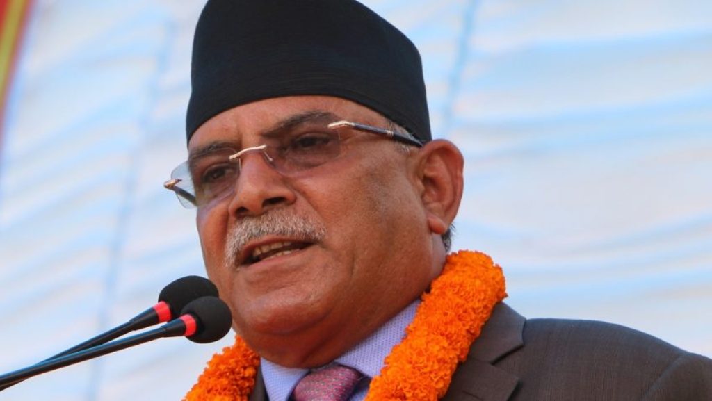 dahal-promises-big-project-on-vacant-land-owned-by-manipal-college-in-jaleshwor