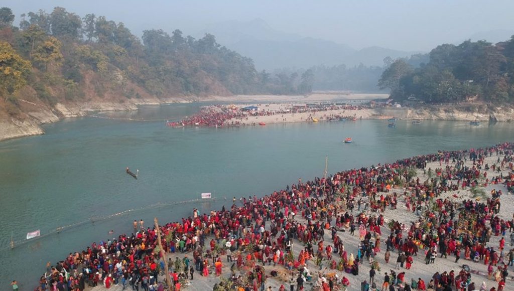 gandaki-march-held-in-devghatdham-after-40-years