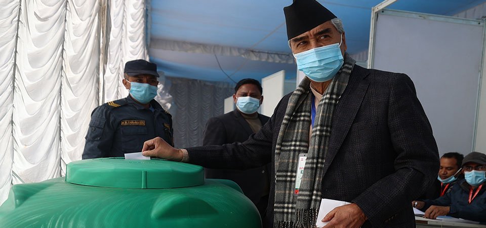 second-round-voting-for-nc-president-begins-pm-deuba-casts-vote