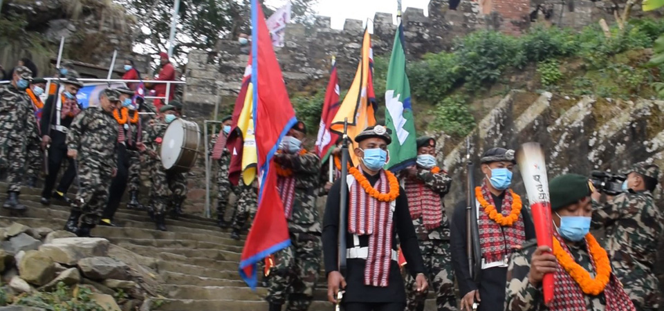 nepali-army-begins-gorkha-kathmandu-unification-march-to-mark-prithvi-jayanti