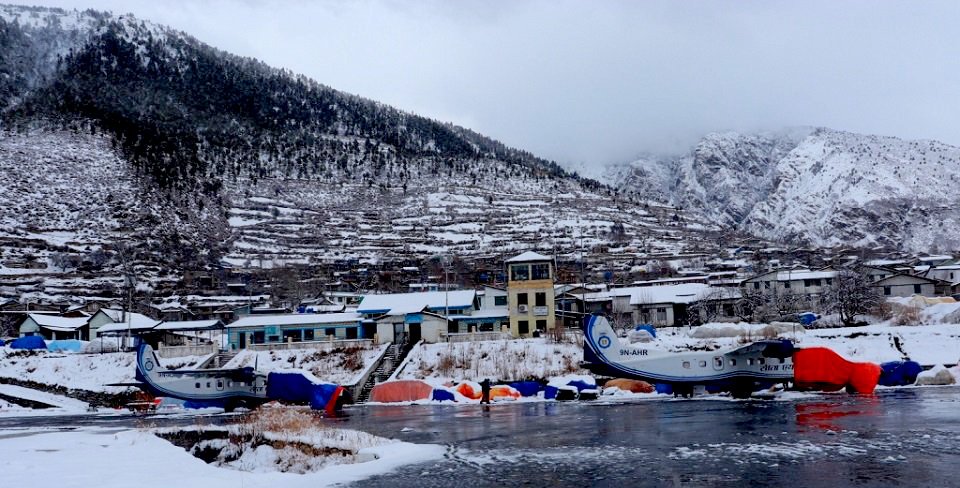 sita-air-planes-stopped-at-simkot-airport-due-to-snowfall