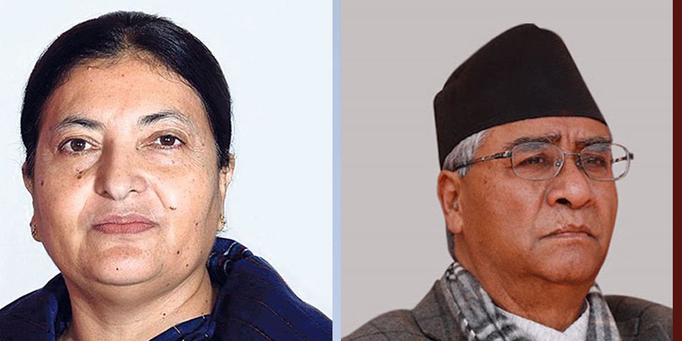 president-bhandari-pm-deuba-extend-grief-over-sharmas-demise