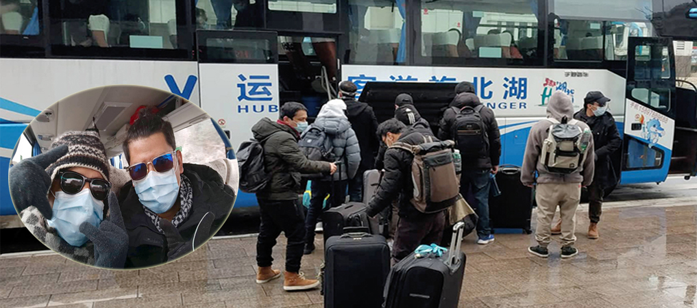 185-nepalis-reach-wuhan-airport-to-fly-back-home