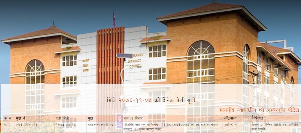 no-cause-of-action-against-mahara-kathmandu-district-court