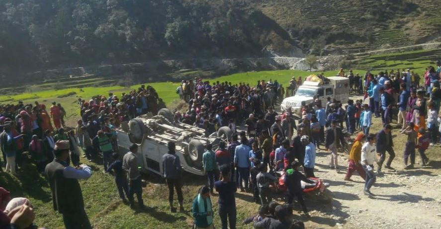bajhang-jeep-accident-10-including-gaupalika-vice-chair-injured
