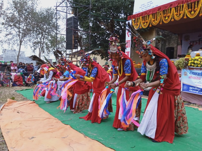 tharu-dance-compulsory-in-formal-events-of-dang