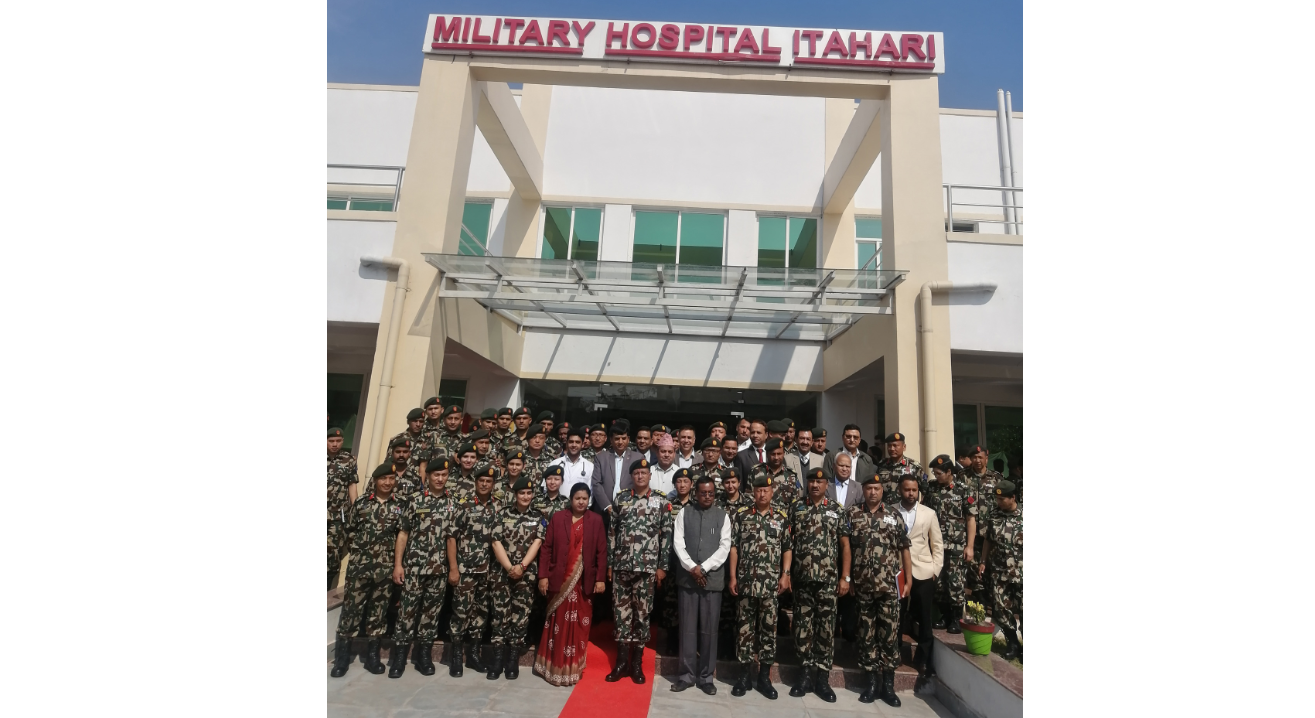 first-military-hospital-of-east-nepal-comes-into-operation-in-itahari