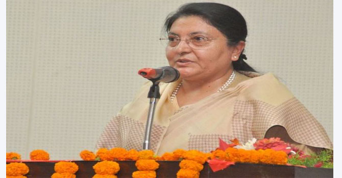 president-bhandari-calls-for-more-work-on-gender-equality