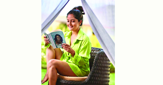 barsha-enjoys-reading-doing-yoga-in-lockdown