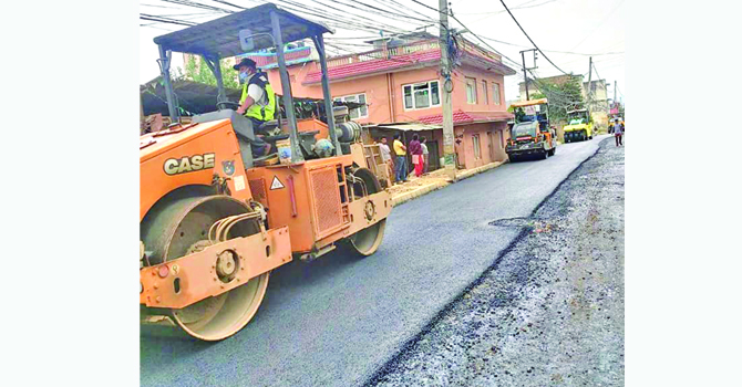 construction-of-dharke-sitapaila-road-gains-pace