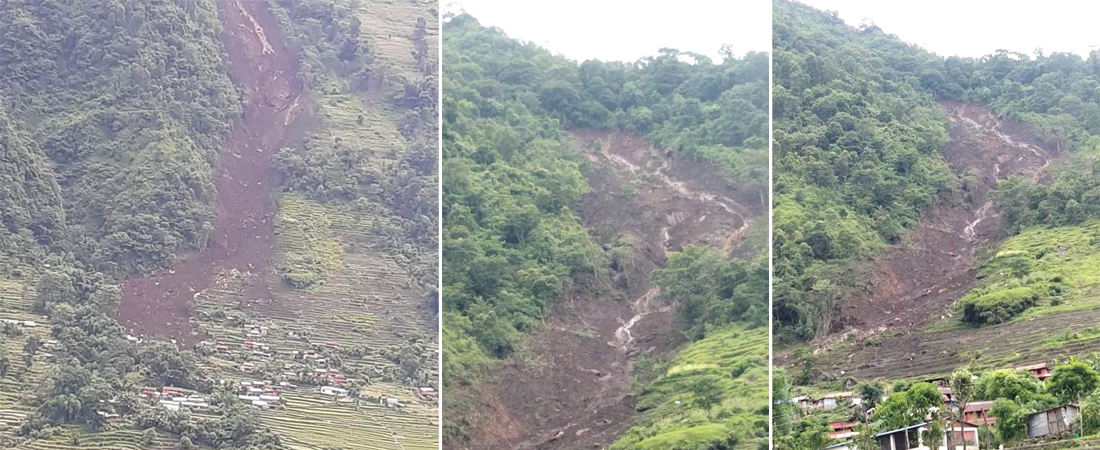 landslide-buries-14-houses-in-marsyangdi-rural-municipality-lamjung