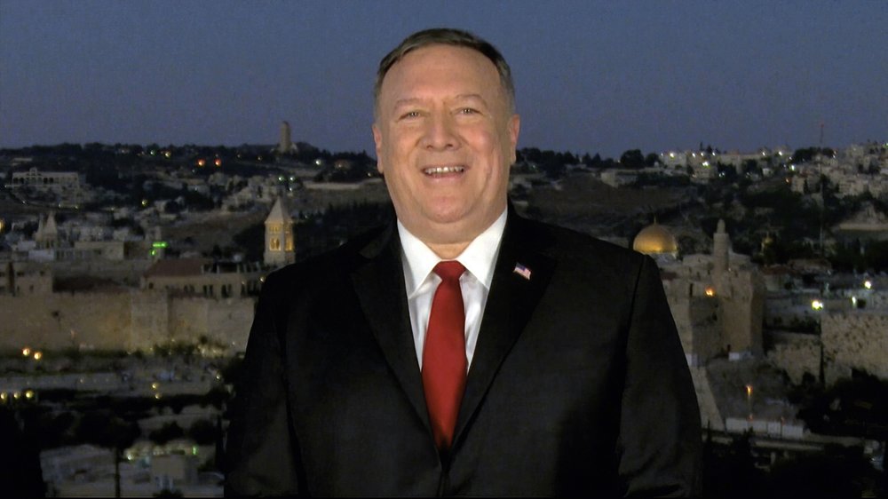 the-latest-pompeo-hails-trumps-america-first-policy-at-rnc