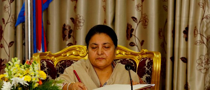 president-bhandari-donates-two-months-remunerations-for-treatment-of-covid-19-patients