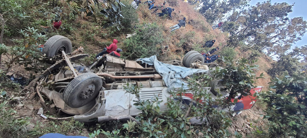 Identity of nine people killed in Baitadi bus plunge established