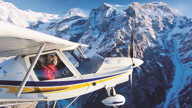 With discounts, more locals enjoy ultralight flights in Pokhara