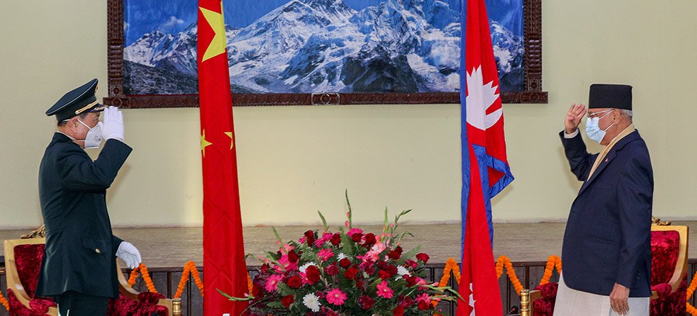 chinese-defence-minister-wei-pays-a-courtesy-call-on-prime-minister-oli