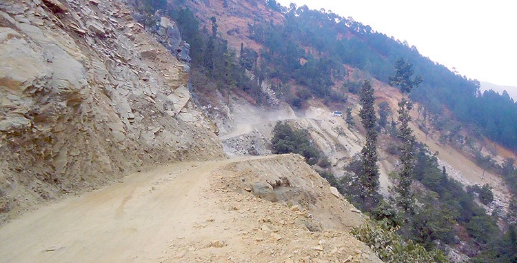 mid-hill-highway-jajarkot-section-yet-to-be-blacktopped