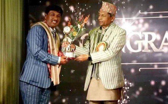 pradhan-awarded-with-chandragiri-hero-of-the-year-2020