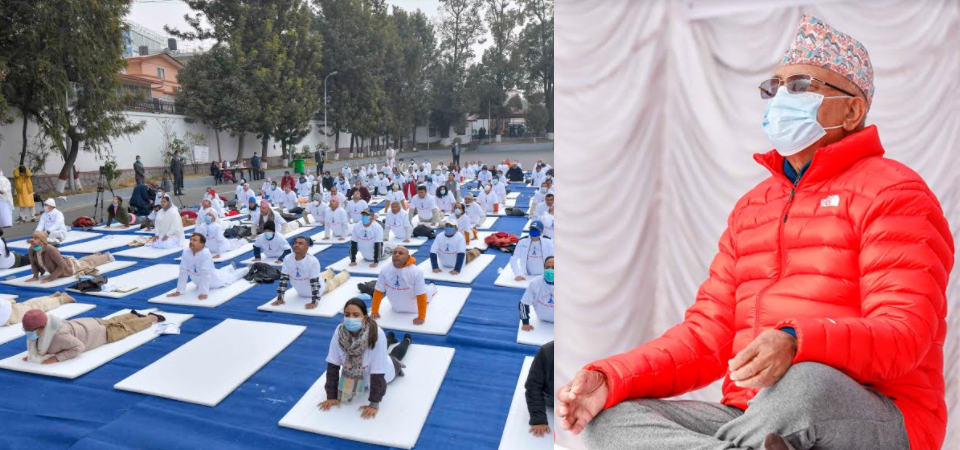 yoga-developed-in-nepal-and-internationalized-pm-oli