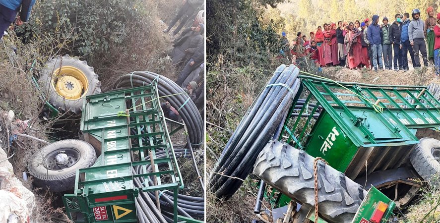 one-dead-five-injured-in-tractor-accident-in-dadeldhura