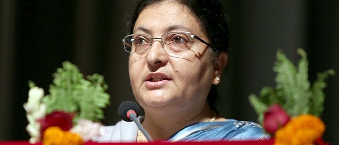 president-bhandari-draws-attention-for-relief-rehab-of-jumla-fire-victims