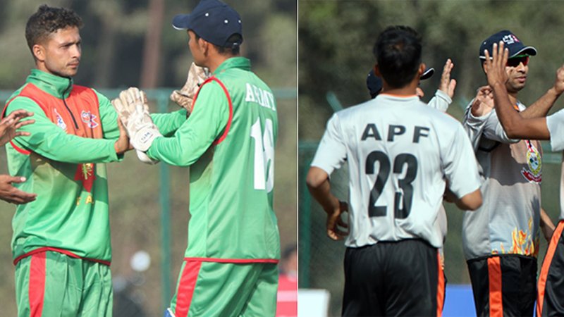tribhuvan-army-club-apf-meeting-in-finals-of-pm-mens-cricket-tournament