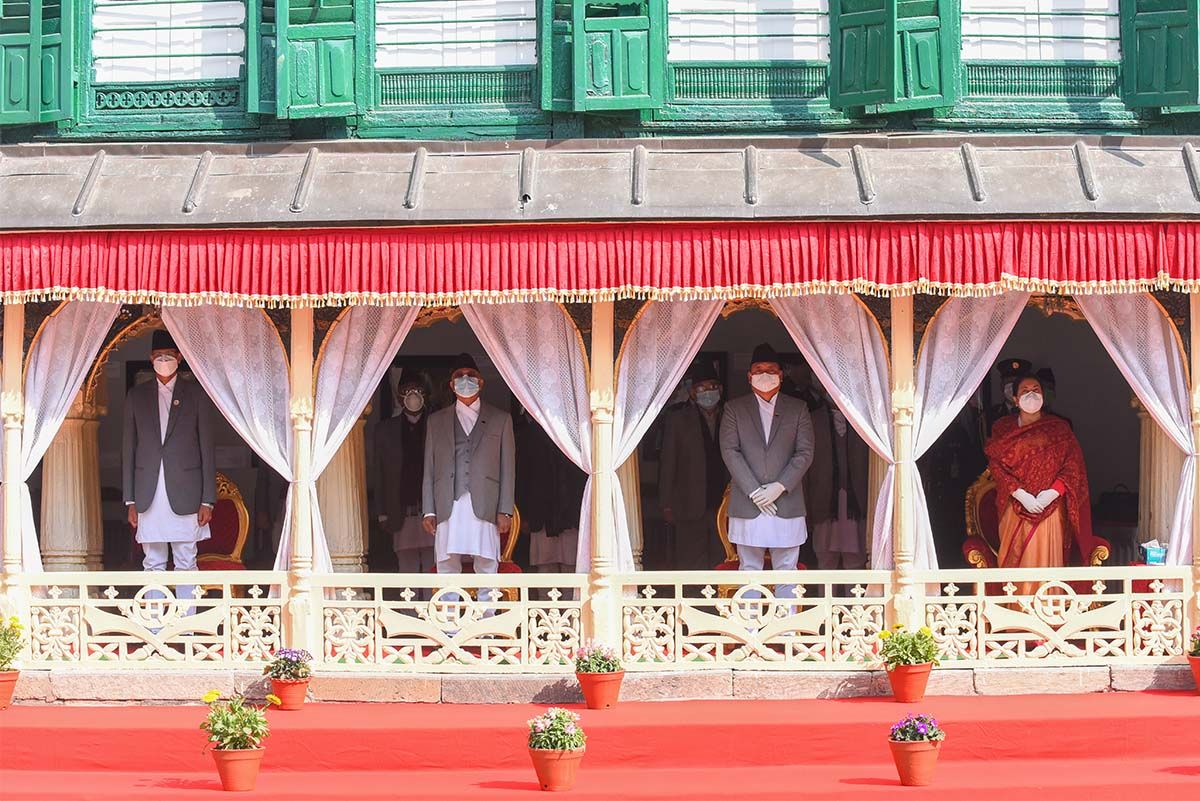 president-observes-basanta-shrawan-ritual-at-hanumandhoka