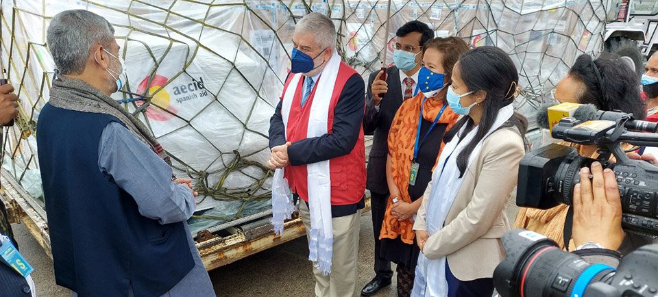spain-donates-5-tons-of-medical-supplies-to-nepal-worth-1mln-euro-including-15-respirators-10-oxygen-concentrators