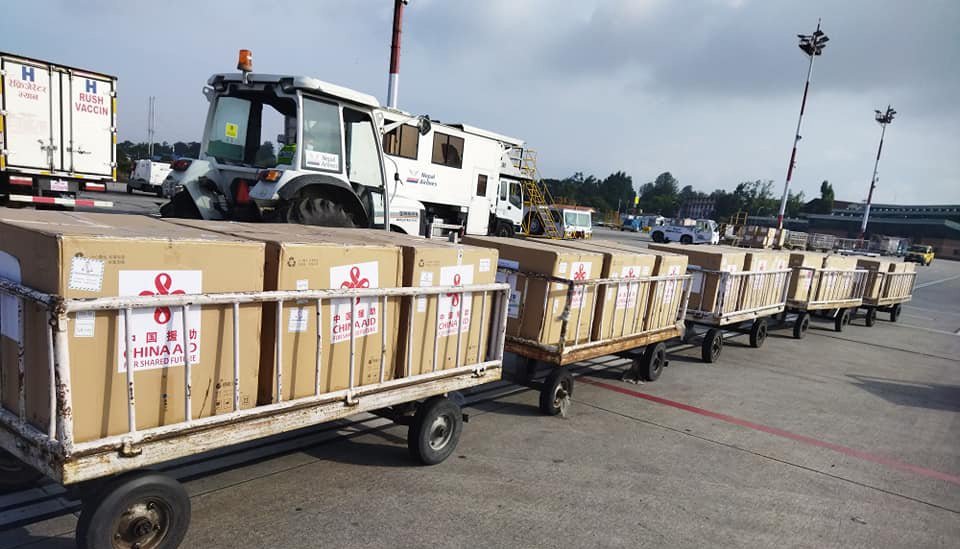 additional-800-thousand-doses-of-vero-cell-brought-to-kathmandu-from-beijing