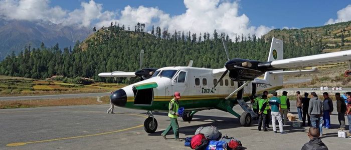 scores-of-passengers-stranded-at-simkot-airport-due-to-shortage-of-air-tickets