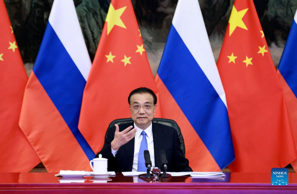 chinese-premier-urges-enhanced-pragmatic-cooperation-with-russia