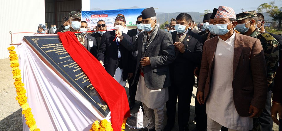 prime-minister-deuba-inaugurates-solid-waste-treatment-centre-in-dharan